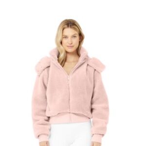 Alo Yoga - Foxy Sherpa Jacket -WORN ONLY 2X- *RARE* COLOR CURRENTLY DISCONTINUED